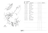 Предварительный просмотр 30 страницы Yamaha YZ125T1 Parts Catalog