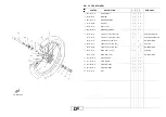 Предварительный просмотр 42 страницы Yamaha YZ125T1 Parts Catalog