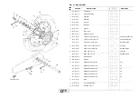 Предварительный просмотр 44 страницы Yamaha YZ125T1 Parts Catalog