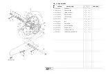 Предварительный просмотр 45 страницы Yamaha YZ125T1 Parts Catalog