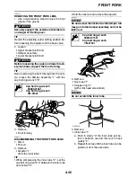 Предварительный просмотр 132 страницы Yamaha YZ125X 2021 Owner'S Service Manual