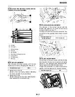 Предварительный просмотр 253 страницы Yamaha YZ125X 2021 Owner'S Service Manual