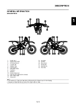 Preview for 11 page of Yamaha YZ125X1 Owner'S Service Manual