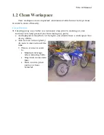 Предварительный просмотр 12 страницы Yamaha YZ250 2001 Repair Manual