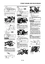 Preview for 127 page of Yamaha yz250 2015 Owner'S Manual