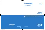 Preview for 1 page of Yamaha YZ250 2021 Owner'S Manual