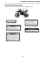 Preview for 16 page of Yamaha YZ250 2022 Owner'S Service Manual