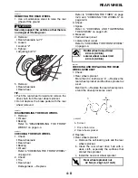 Preview for 102 page of Yamaha YZ250 2022 Owner'S Service Manual