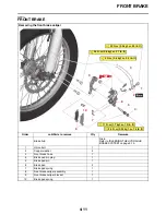 Preview for 105 page of Yamaha YZ250 2022 Owner'S Service Manual