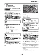 Preview for 123 page of Yamaha YZ250 2022 Owner'S Service Manual