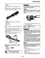 Preview for 125 page of Yamaha YZ250 2022 Owner'S Service Manual