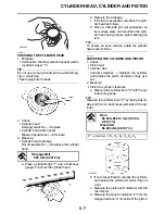 Preview for 169 page of Yamaha YZ250 2022 Owner'S Service Manual