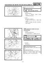 Preview for 178 page of Yamaha YZ250(V) Owner'S Service Manual