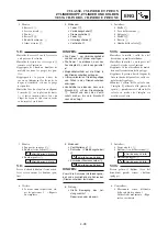 Preview for 273 page of Yamaha YZ250(V) Owner'S Service Manual