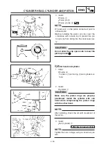 Preview for 276 page of Yamaha YZ250(V) Owner'S Service Manual