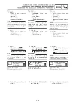 Preview for 291 page of Yamaha YZ250(V) Owner'S Service Manual