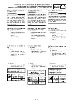 Preview for 531 page of Yamaha YZ250(V) Owner'S Service Manual