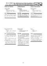 Preview for 223 page of Yamaha YZ250(W)/W1 Owner'S Service Manual