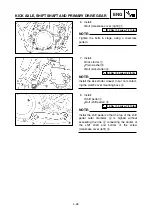 Preview for 314 page of Yamaha YZ250(W)/W1 Owner'S Service Manual