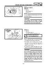 Preview for 350 page of Yamaha YZ250(W)/W1 Owner'S Service Manual