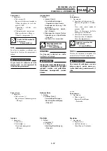 Preview for 435 page of Yamaha YZ250(W)/W1 Owner'S Service Manual