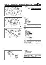 Preview for 308 page of Yamaha YZ250 Owner'S Service Manual