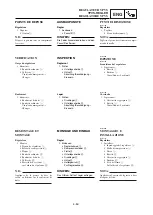 Preview for 319 page of Yamaha YZ250 Owner'S Service Manual