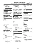 Preview for 401 page of Yamaha YZ250 Owner'S Service Manual