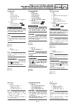 Preview for 405 page of Yamaha YZ250 Owner'S Service Manual