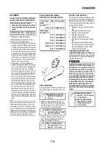 Preview for 192 page of Yamaha yz250f 2012 Owner'S Service Manual