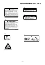 Preview for 16 page of Yamaha YZ250F 2014 Owner'S Service Manual