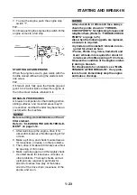 Preview for 37 page of Yamaha YZ250F 2014 Owner'S Service Manual