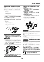 Preview for 150 page of Yamaha YZ250F 2014 Owner'S Service Manual