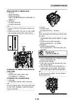 Preview for 213 page of Yamaha YZ250F 2014 Owner'S Service Manual