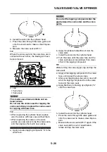 Preview for 219 page of Yamaha YZ250F 2014 Owner'S Service Manual