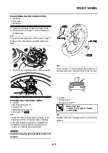 Preview for 129 page of Yamaha YZ250F 2016 Owner'S Service Manual