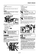 Preview for 141 page of Yamaha YZ250F 2016 Owner'S Service Manual