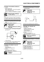 Preview for 327 page of Yamaha YZ250F 2016 Owner'S Service Manual