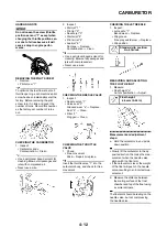 Предварительный просмотр 86 страницы Yamaha YZ250F(D) Owner'S Service Manual