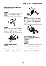 Preview for 26 page of Yamaha YZ250F(E) Owner'S Service Manual