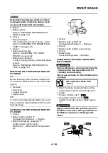 Preview for 142 page of Yamaha YZ250F(E) Owner'S Service Manual