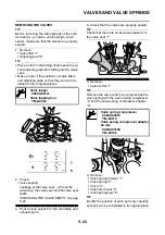 Preview for 216 page of Yamaha YZ250F(E) Owner'S Service Manual