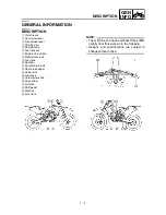 Preview for 26 page of Yamaha YZ250F(T) Owner'S Service Manual