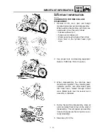 Preview for 30 page of Yamaha YZ250F(T) Owner'S Service Manual