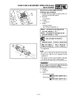 Preview for 234 page of Yamaha YZ250F(T) Owner'S Service Manual