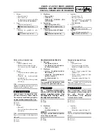 Preview for 493 page of Yamaha YZ250F(T) Owner'S Service Manual