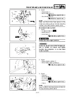 Preview for 496 page of Yamaha YZ250F(T) Owner'S Service Manual