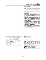 Preview for 510 page of Yamaha YZ250F(T) Owner'S Service Manual