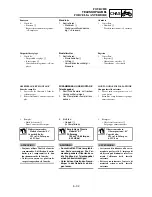 Preview for 519 page of Yamaha YZ250F(T) Owner'S Service Manual