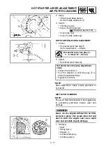 Preview for 182 page of Yamaha YZ250F(V) Owner'S Service Manual